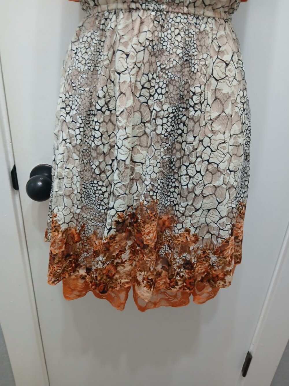 American Rag Fall Lace Dress🧡🤎 - Picture 3 of 9